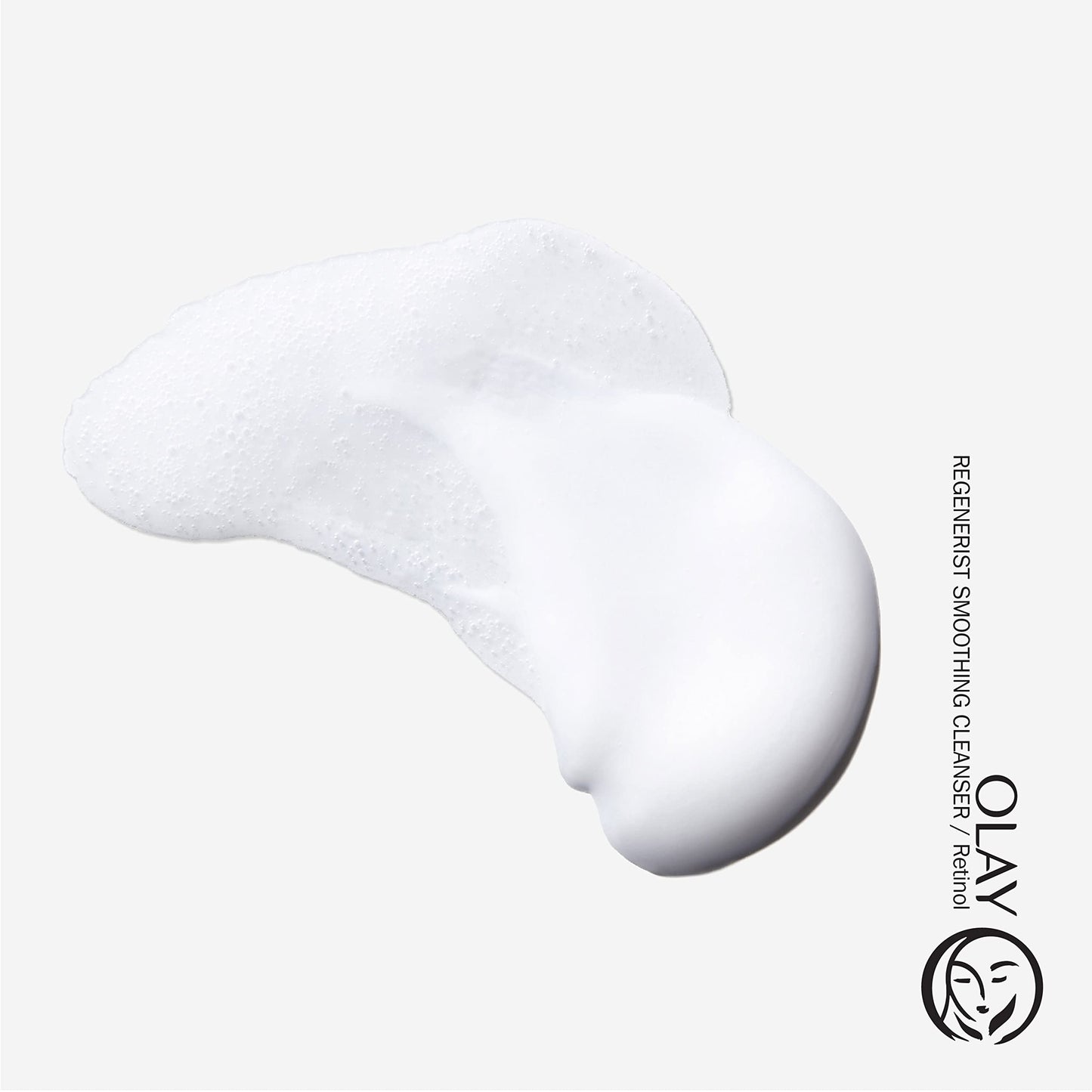 Olay Daily Face Wash with Retinol, Peptides & Glycerin – Hydrating, Smoothing Cleanser, Sulfate & Paraben-Free, 16 oz