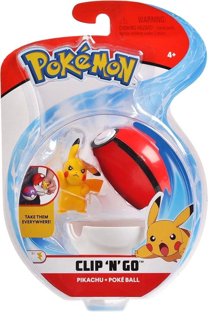 Pokémon Clip 'N' Go - Pikachu #5 & Poke Ball