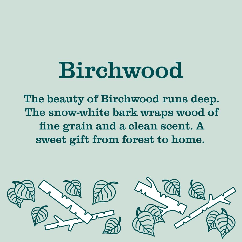 Mrs. MEYER'S Clean Day Liquid Hand Soap Refill, Birchwood Scent, 33 Ounce Bottle