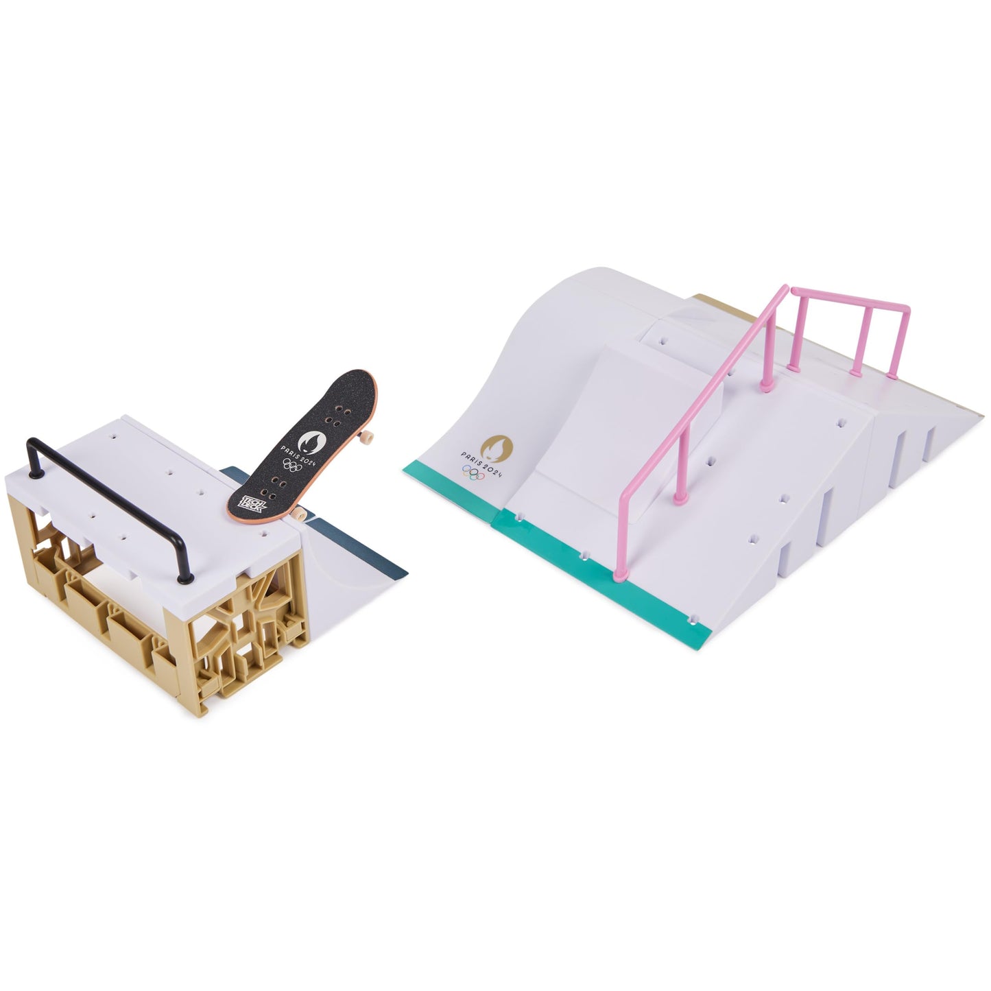 Tech Deck, Sky Brown’s Olympic Games Paris 2024 Ramp, Customizable X-Connect Park Creator Playset & Exclusive Fingerboard, Kids Toy for Ages 6 and up