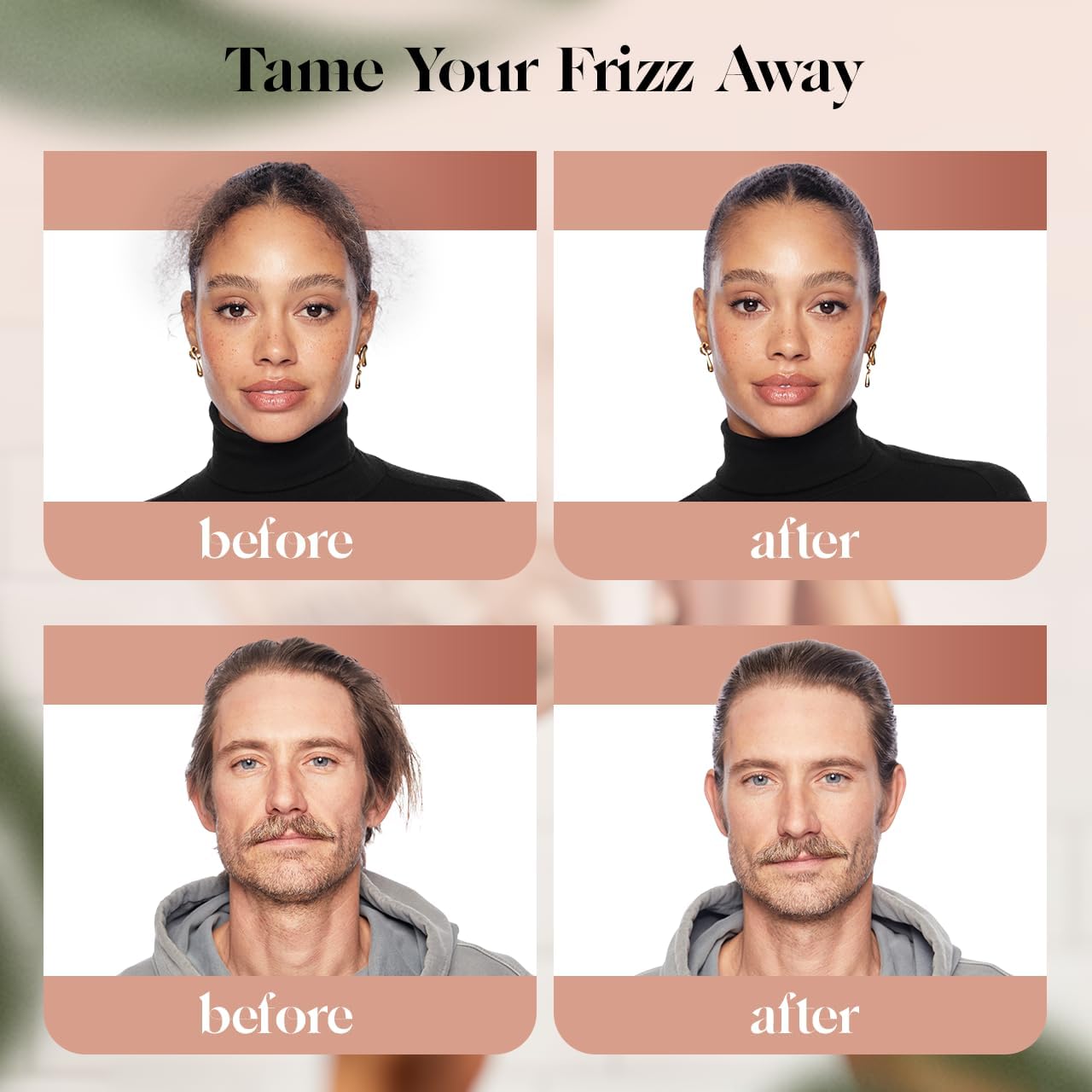 Kitsch Hair Wax Stick for Women & Men – Anti-Frizz Flyaway Tamer, No Residue, All-Day Hold, Slick Back & Hair Smoothing Stick