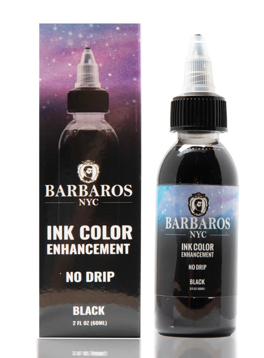 BARBAROS Enhancement Color Ink | Hair & Beard Line-Up Enhancer | Water-Resistant Hairline Filler Spray for Thicker, Fuller Look