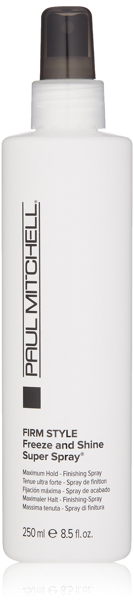 Paul Mitchell Freeze and Shine Hairspray, Powerful Hold + Shine, For Coarse Hair, 8.5 fl oz