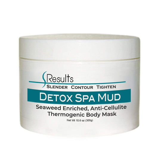 Detox Spa Mud Seaweed Enriched Anti-Cellulite Body Mask for Toning, Tightening and Improving Skin Health