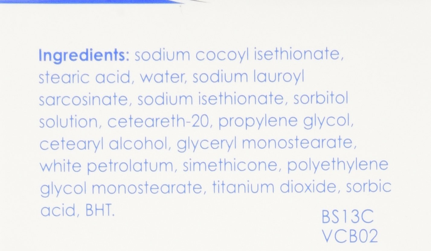 Vanicream Cleansing Bar 3.9 oz For Sensitive Skin, Pack of 4