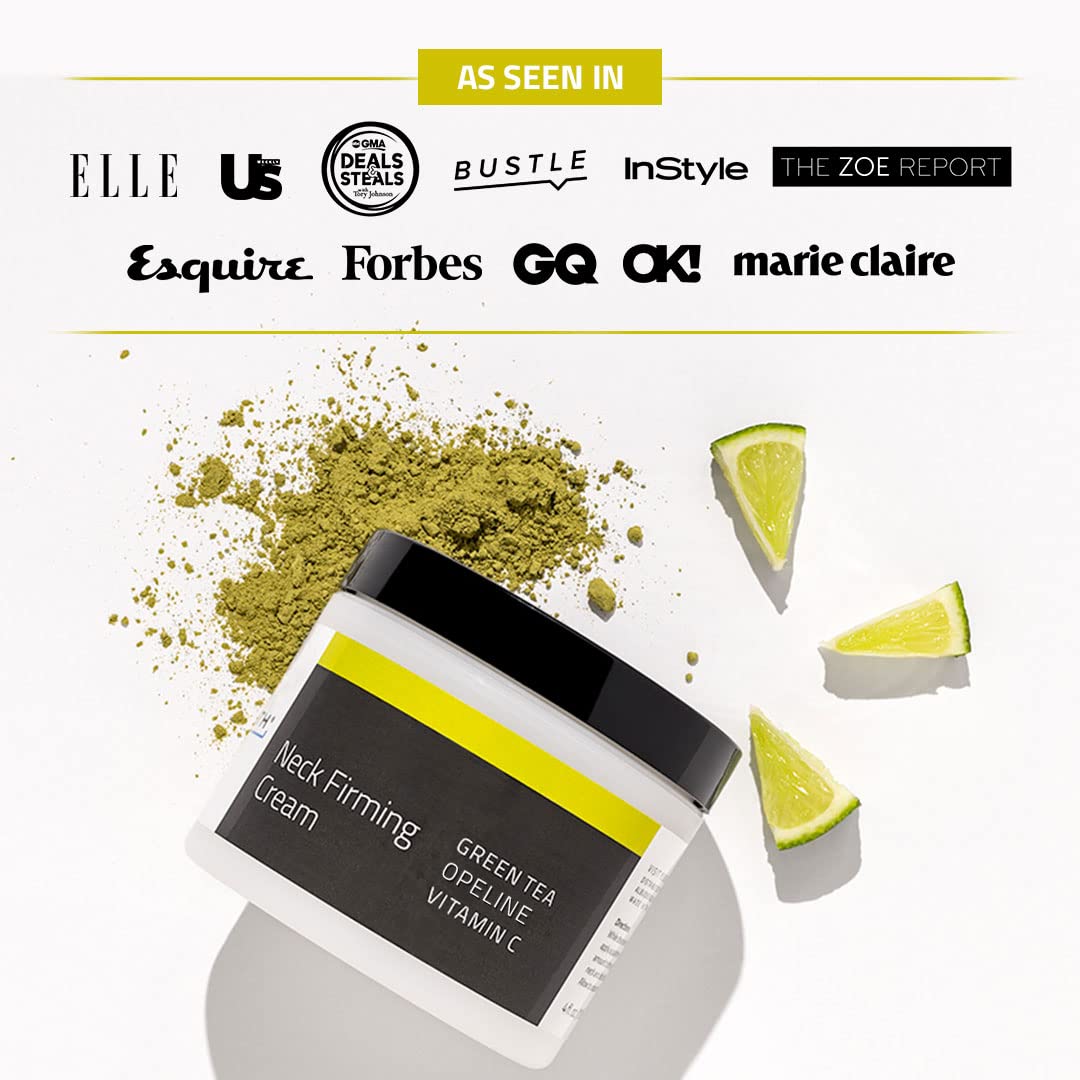 YEOUTH Neck Cream with Vitamin C – Firming Moisturizer for Face, Neck & Chest, Targets Double Chin & Décolletage, 2oz