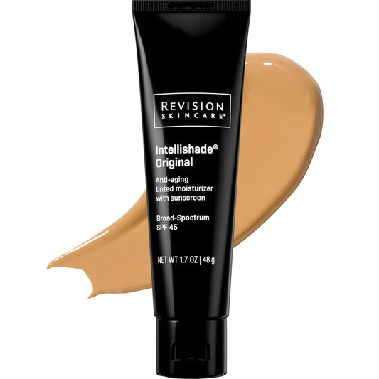 Revision Skincare Intellishade® SPF 45 Tinted Anti-Aging Sunscreen & Daily Moisturizer with Peptides, Vitamin C, Hydrating, 1.7 oz