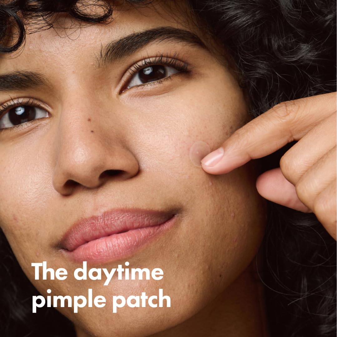 Mighty Patch™ Invisible+ Daytime Hydrocolloid Acne Patch – Covers Zits & Blemishes, Skin-Blending Tapered Edges, 72ct