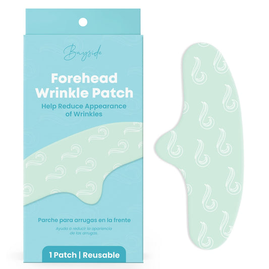 Reusable Forehead Wrinkle Patches – Non-Invasive Fine Line Treatment, Works with Eye & Face Lift Kits, Long-Lasting, Gentle, Includes Tin