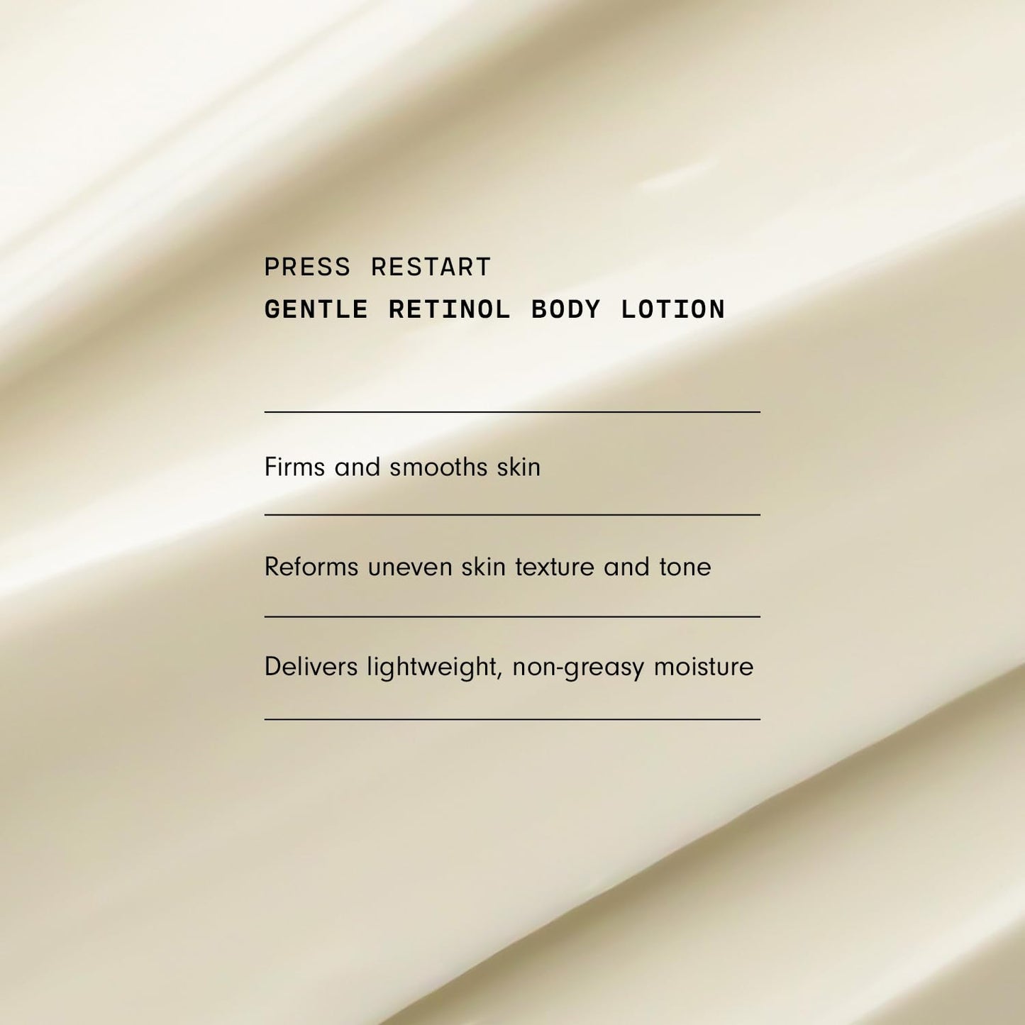 Versed Press Restart Retinol Body Lotion, 6oz – Firming, Lightweight Moisturizer with Cocoa Butter, Squalane & Vitamin E for Dark Spots & Aging Skin