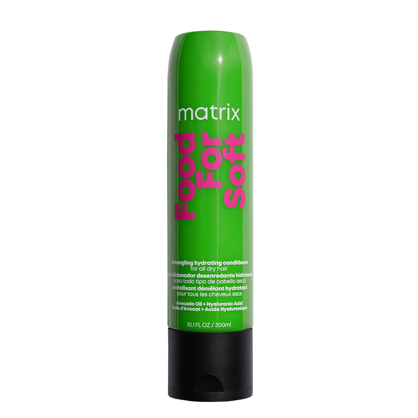 MATRIX Food For Soft Hydrating Conditioner 10.1 Fl Oz – Moisturizing Conditioner for Dry, Brittle Hair with Avocado Oil & Hyaluronic Acid, Vegan Formula
