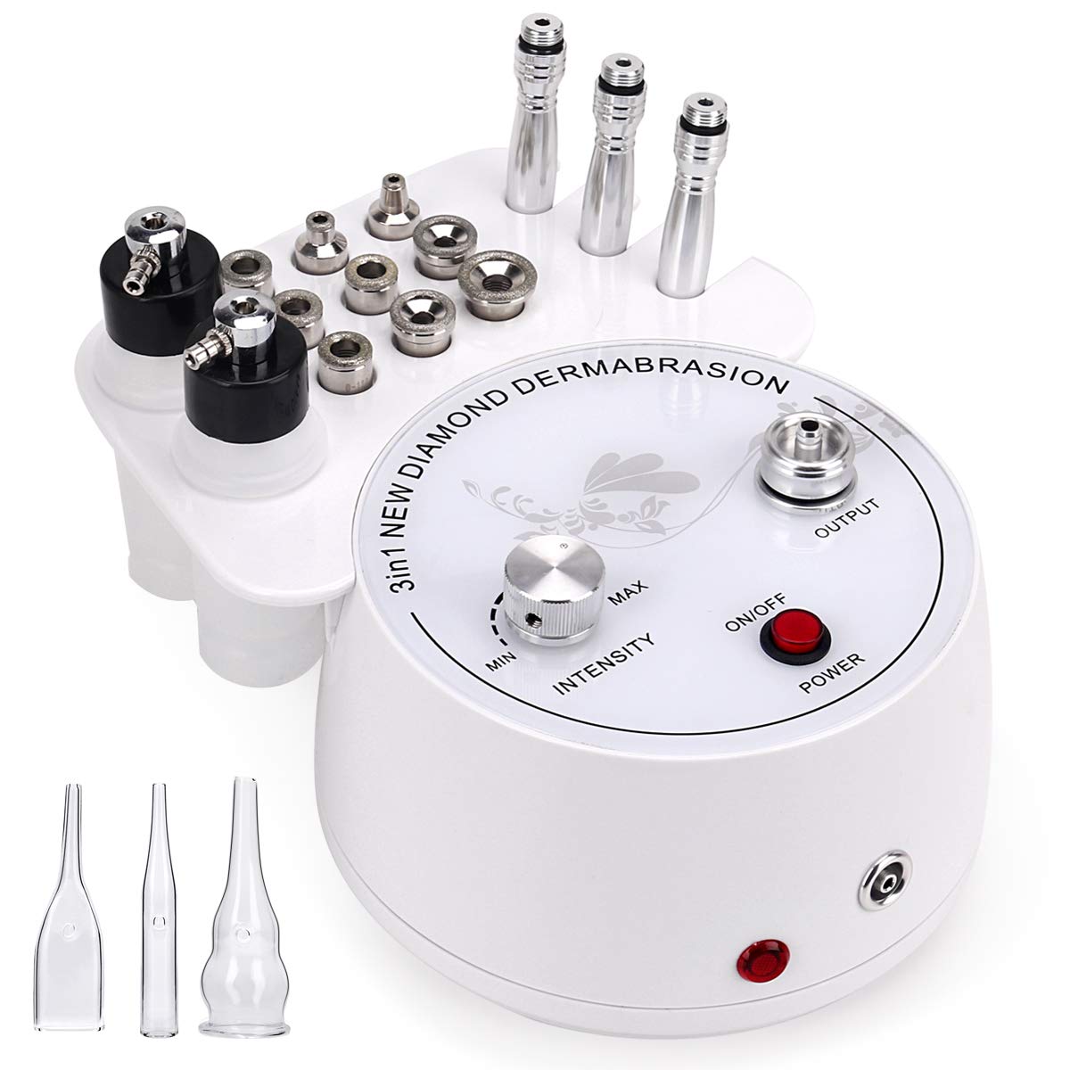 【3 IN 1 】Microdermabrasion Machine, Beauty Star Professional Diamond Dermabrasion Facial Devices at Home