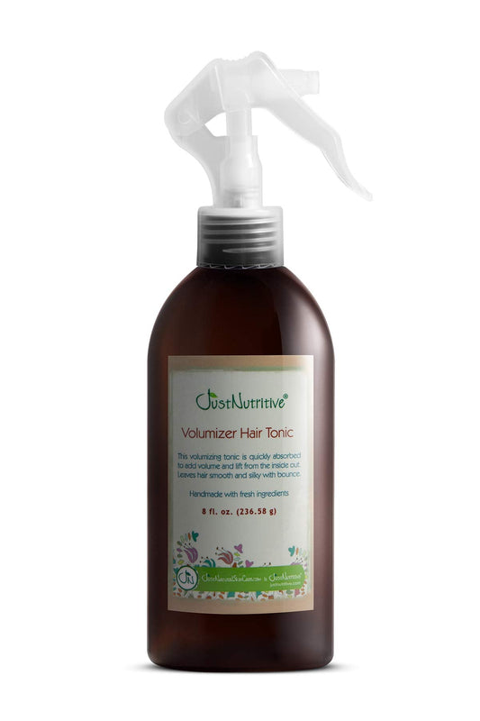 Just Nutritive Volumizer Hair Tonic – Instant Volume & Lift | Lightweight Natural Root Lifter for Men & Women | All Hair Types | 8 Fl Oz