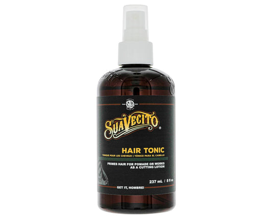 Suavecito Hair Tonic Spray 8oz | Nourishing Scalp Treatment with Rosemary & Witch Hazel | Alcohol, Paraben & Sulfate Free | Hydrates & Strengthens Hair