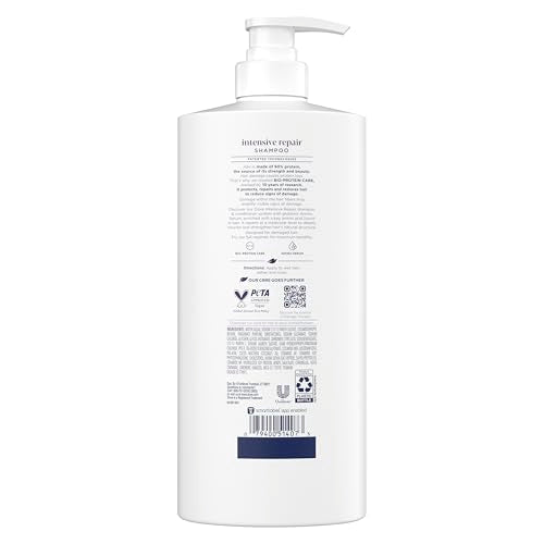 Dove Shampoo Intensive Repair for Damaged Hair with Bio-Protein Care Technology and Amino Serum 28 Fl Oz