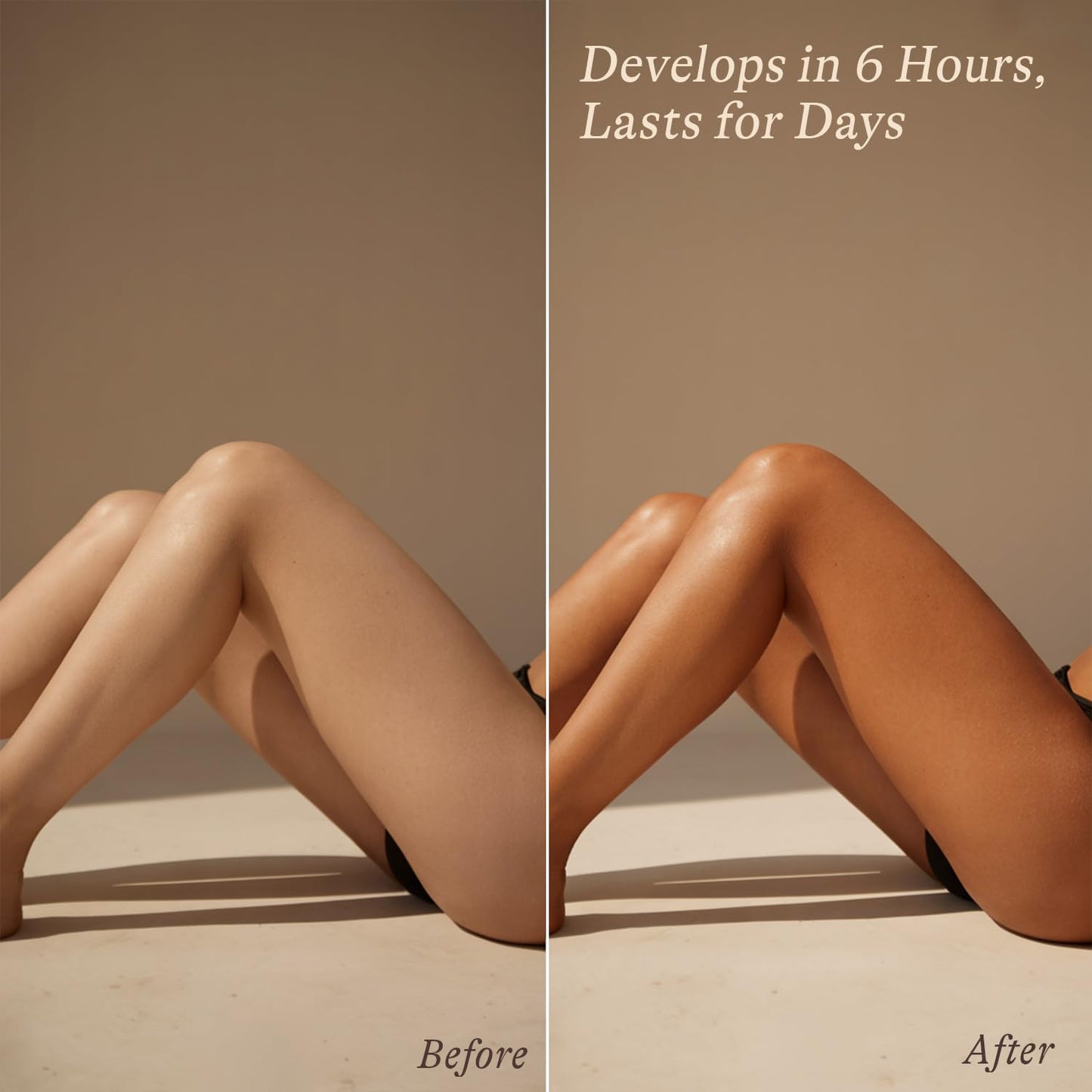 Self Tanner Mousse Kit - Medium to Dark Sunless Tan, Foam & Applicator Mitt, Natural & Organic Ingredients, Made in USA