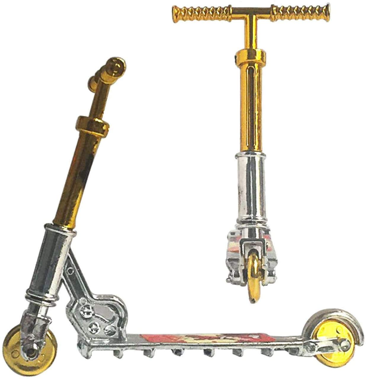 Hotusi Mini Finger Sports Skateboards/Bikes/Swing Boards/Scooter Set for Party Favors Educational Finger Toy(4 Pcs)