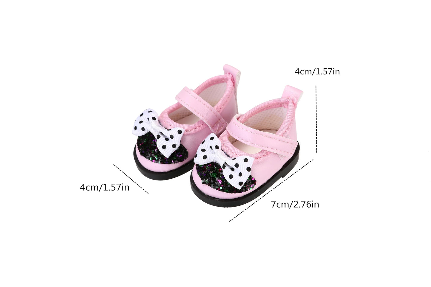 6 Pairs Doll Shoes Fits 18 Inch Dolls American Doll Accessories Different Doll Styles Dress up