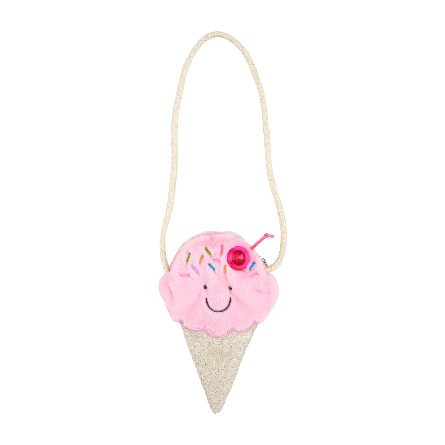 Mud Pie Children Light Up Purse, Ice Cream, 8" x 6"