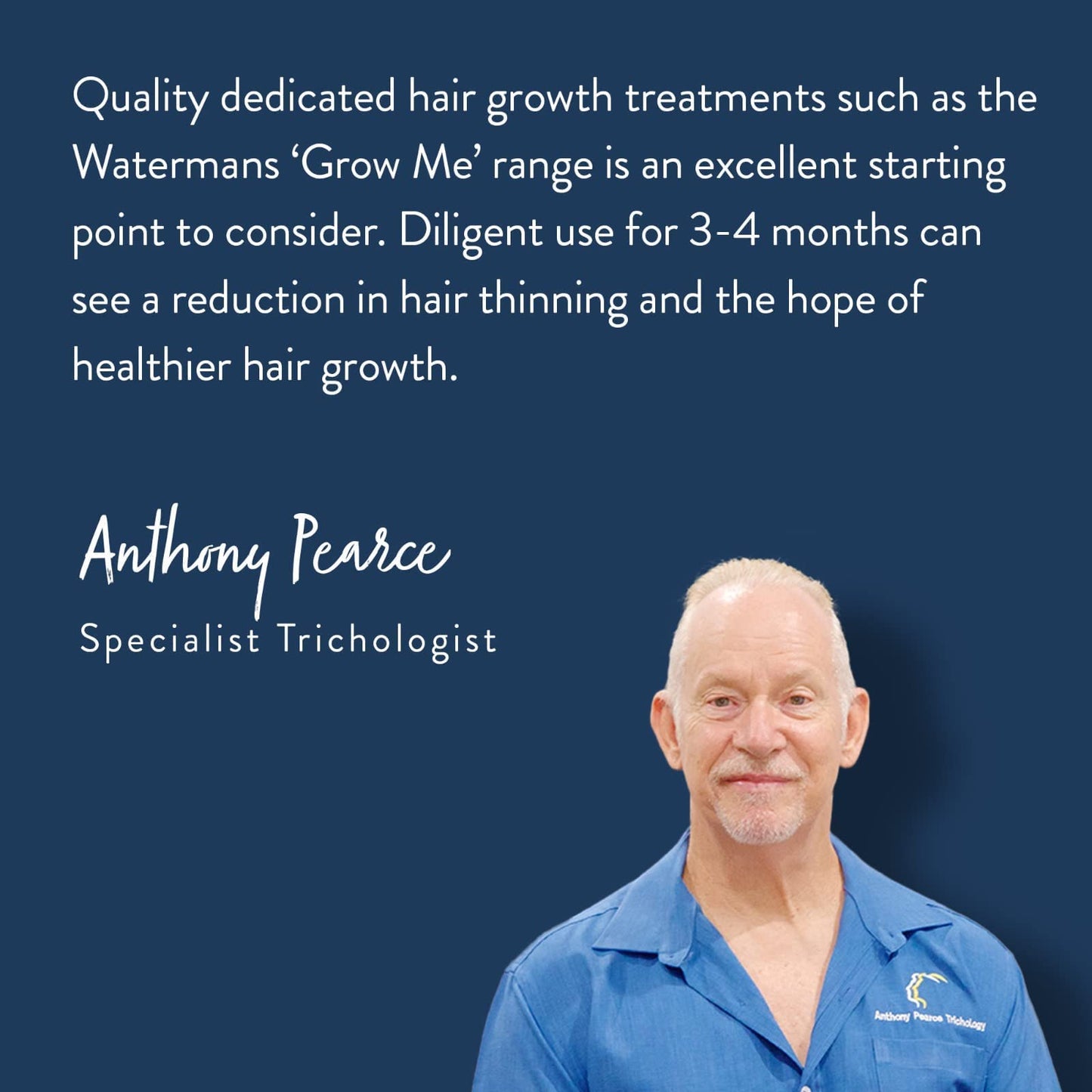 Watermans Hair Growth Shampoo 8.45 fl oz – Biotin, Rosemary, Caffeine & Argan Oil – Thickening & Volumizing Formula for Fine, Thinning Hair