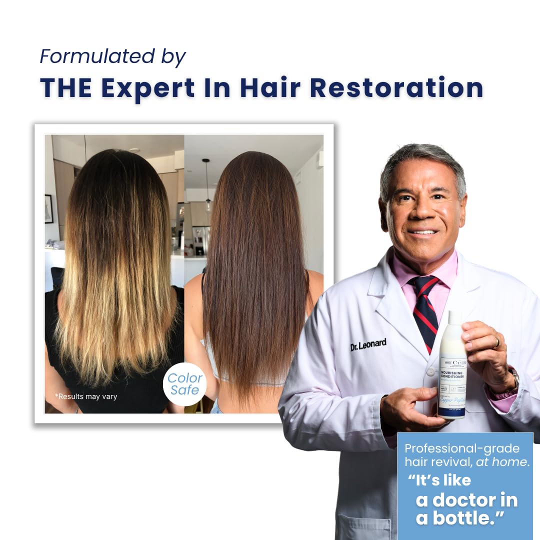 Copper Chemist Anti-Thinning Hair Growth Conditioner | Thickening & Hydrating Formula for Men & Women | Fuller, Stronger, Healthier Hair