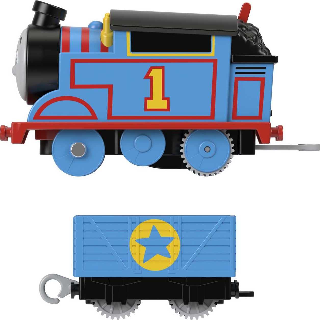 Thomas & Friends Motorized Toy Train Thomas Battery-Powered Engine with Cargo for Pretend Play Preschool Kids Ages 3+ Years