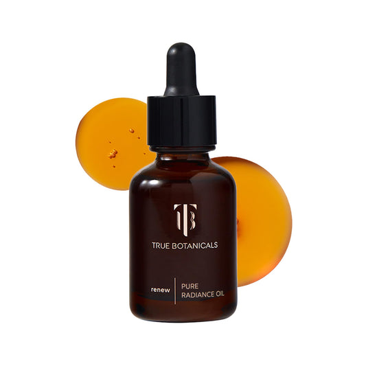 True Botanicals Renew Pure Radiance Face Oil – Anti-Aging, Fine Lines & Wrinkles, All Skin Types, Algae Extract, Vegan, 1 fl oz