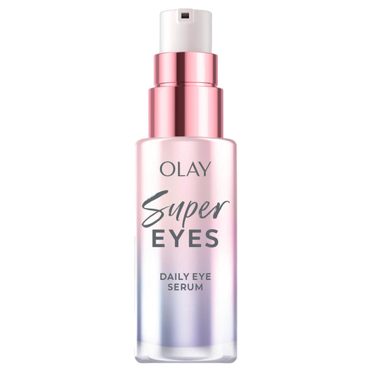 Olay Super Eye Serum with Vitamin C, Caffeine & Niacinamide – Brightens, Firms, Smooths Fine Lines & Hydrates Undereye, 0.45 oz