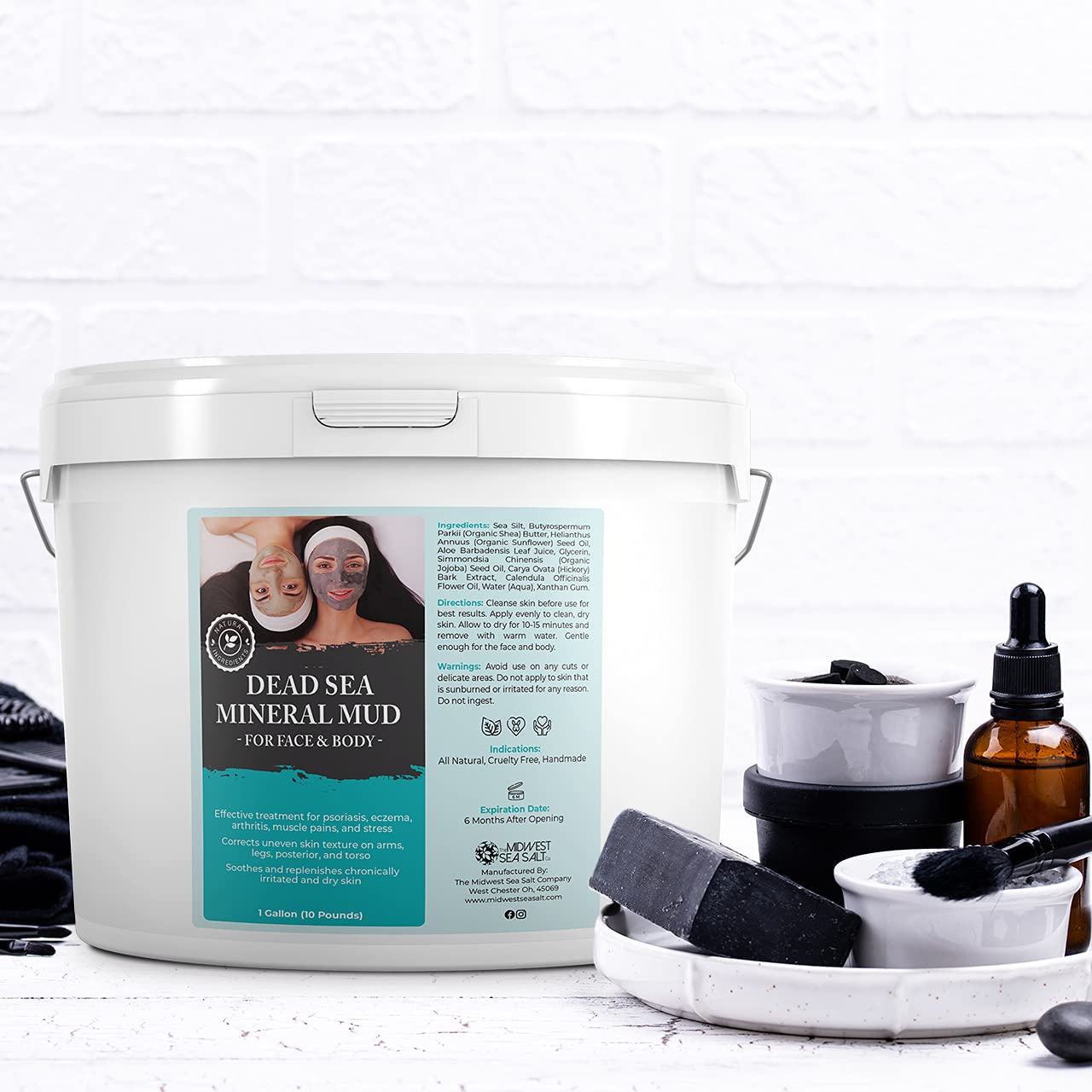 Dead Sea Black Mud - 10 lbs.