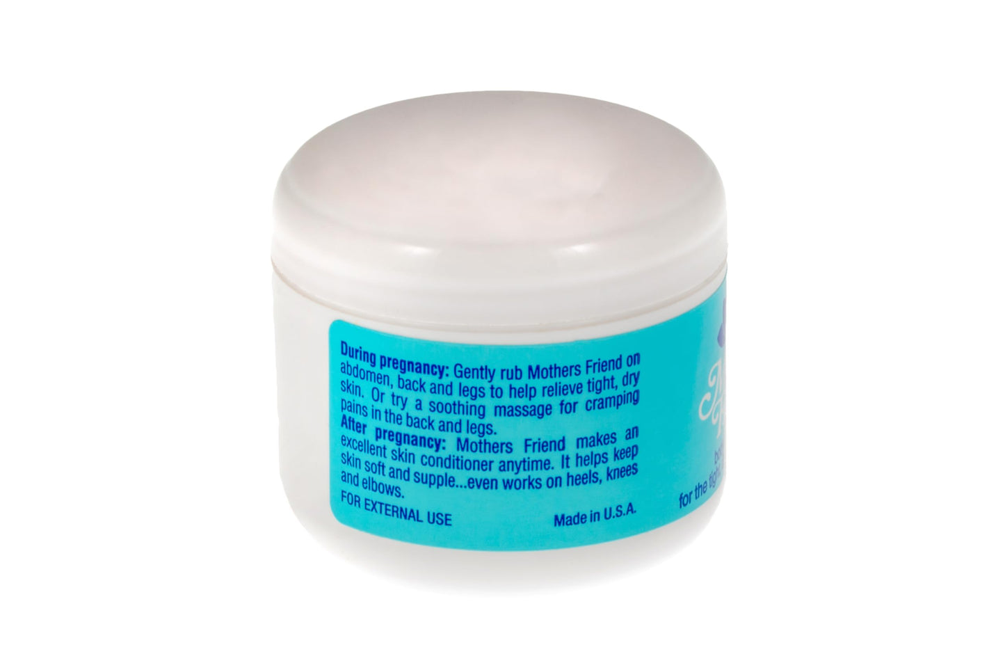 1 Pack of Mothers Friend Body and Skin Cream, for Stretched Tight and Dry Skin of Pregnancy