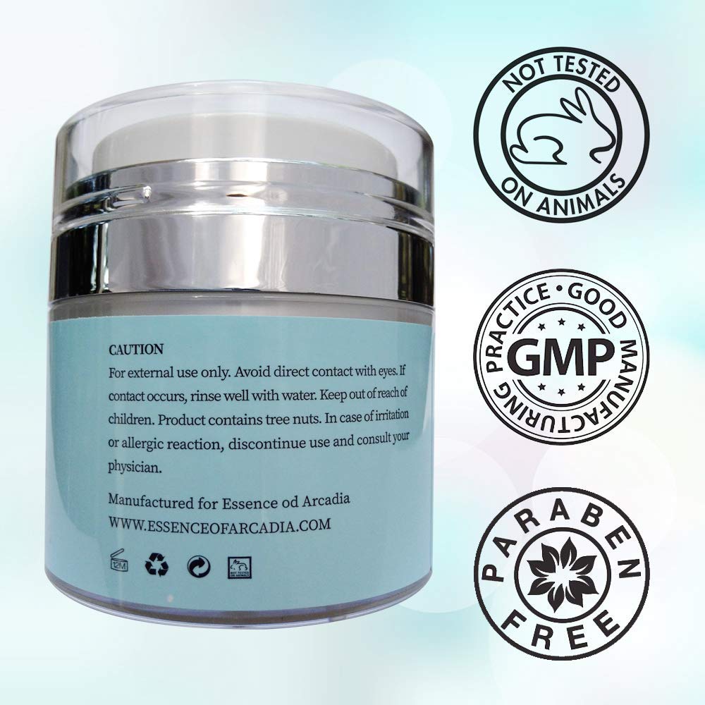 Anti-Aging Eye Gel for Dark Circles, Puffiness & Wrinkles – Firming, Hydrating with Hyaluronic Acid & Aloe Vera, 1.7 fl. oz.