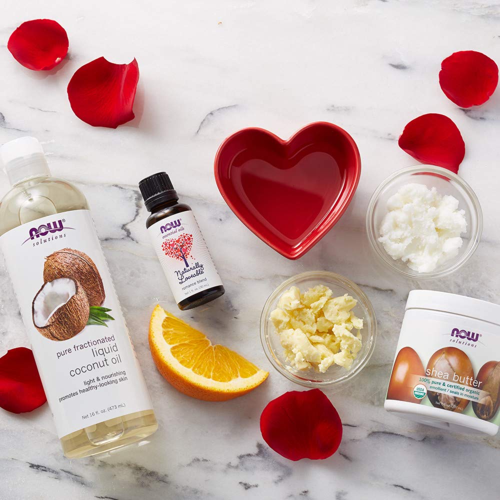 NOW Foods Solutions, Liquid Coconut Oil, Light and Nourishing, Promotes Healthy-Looking Skin and Hair, 16-Ounce