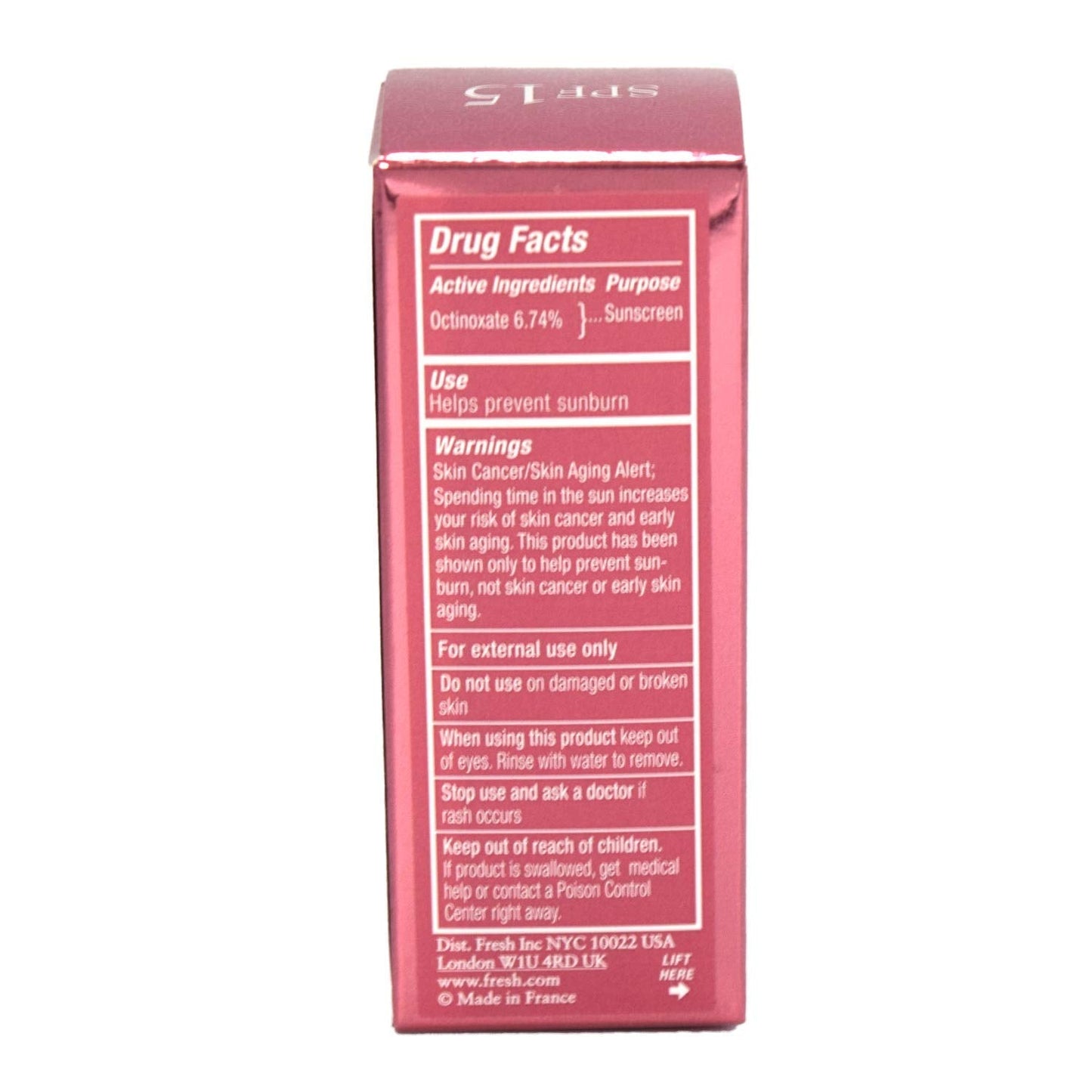 FRESH SUGAR BLOOM TINTED LIP TREATMENT SPF 15 SUNSCREEN 4.3G