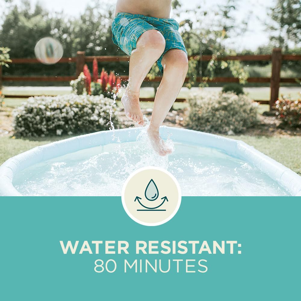 Coppertone Pure and Simple Kids Sunscreen Spray SPF 50, Zinc Oxide Mineral Sunscreen for Sensitive Skin, Hypoallergenic and Tear Free, 5 Oz Can