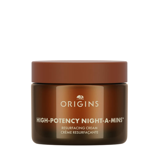 Origins High-Potency Night-A-Mins Resurfacing Face Moisturizer with Jojoba and Squalane | Night Cream, 1.7 Fl Oz