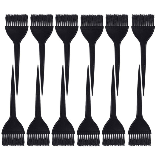 12 Pack Hair Dye Brushes, Color Tint Applicator, Hair Coloring Dying Brush Kit for Solon Black