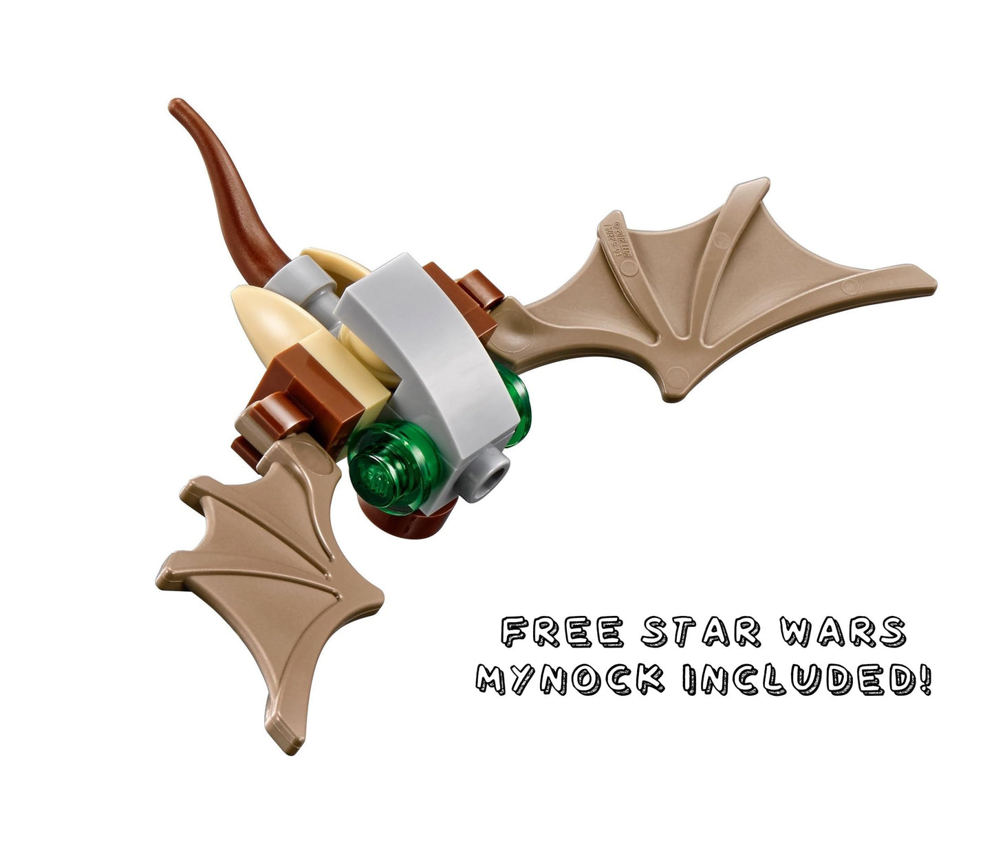 LEGO Star Wars Minifigures Combo - Han Solo & Chewbacca with Weapons (20th Anniversary Edition),10 pcs