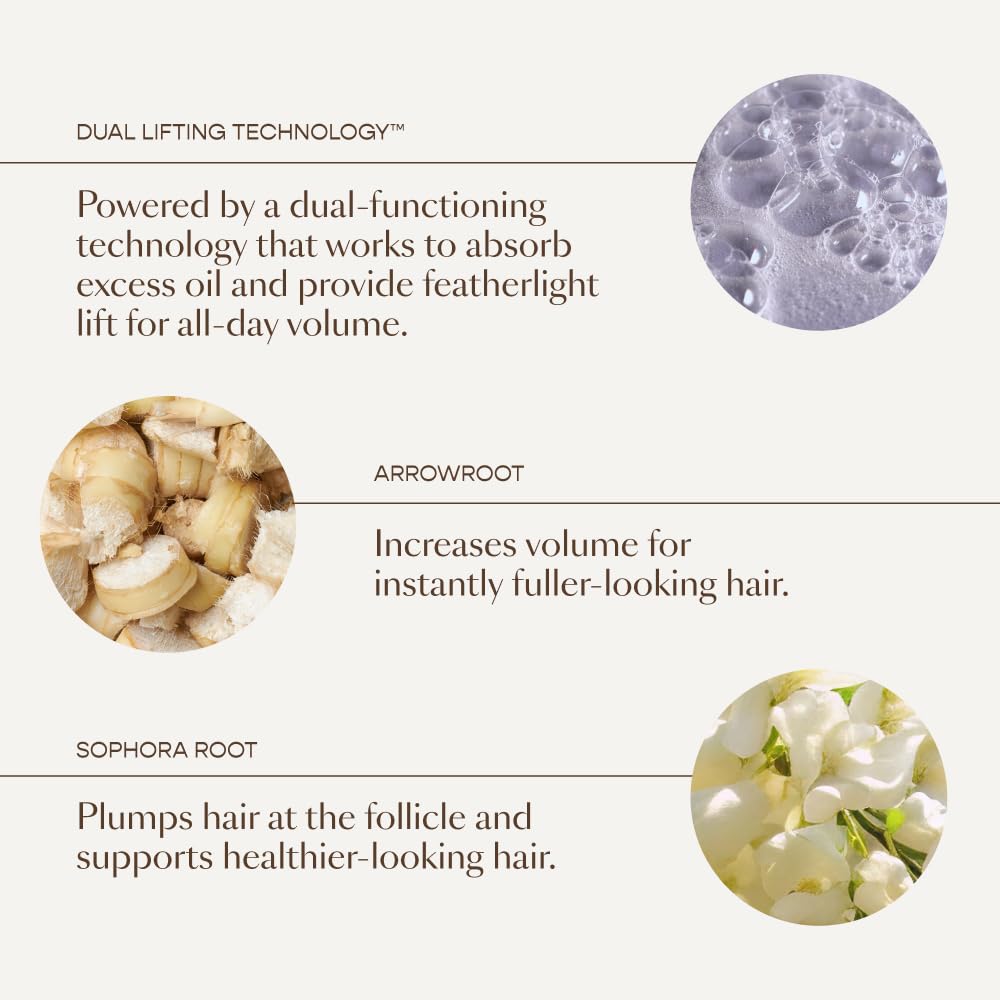 UPLIFT Volumizing Styling Foam, For fine, flat & thinning hair, Provides Volume & Resists Humidity, Non Sticky Formula, Bouncy Soft Hair