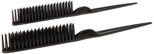 CocoBlack Naturals 3 Row Styling Comb For Detangling, Defining And Separating Curls (Black)