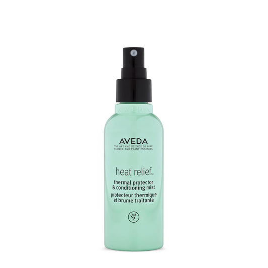 Aveda Heat Relief Thermal Protector & Conditioning Mist 3.4 fl oz | 97% Naturally Derived | Protects from Heat, Adds Shine & Softness