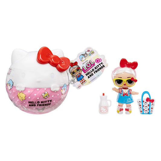 LOL Surprise! Loves Hello Kitty and Friends with 7 Surprises – 8 Limited-Edition Dolls – Great Gift for Kids Ages 4+