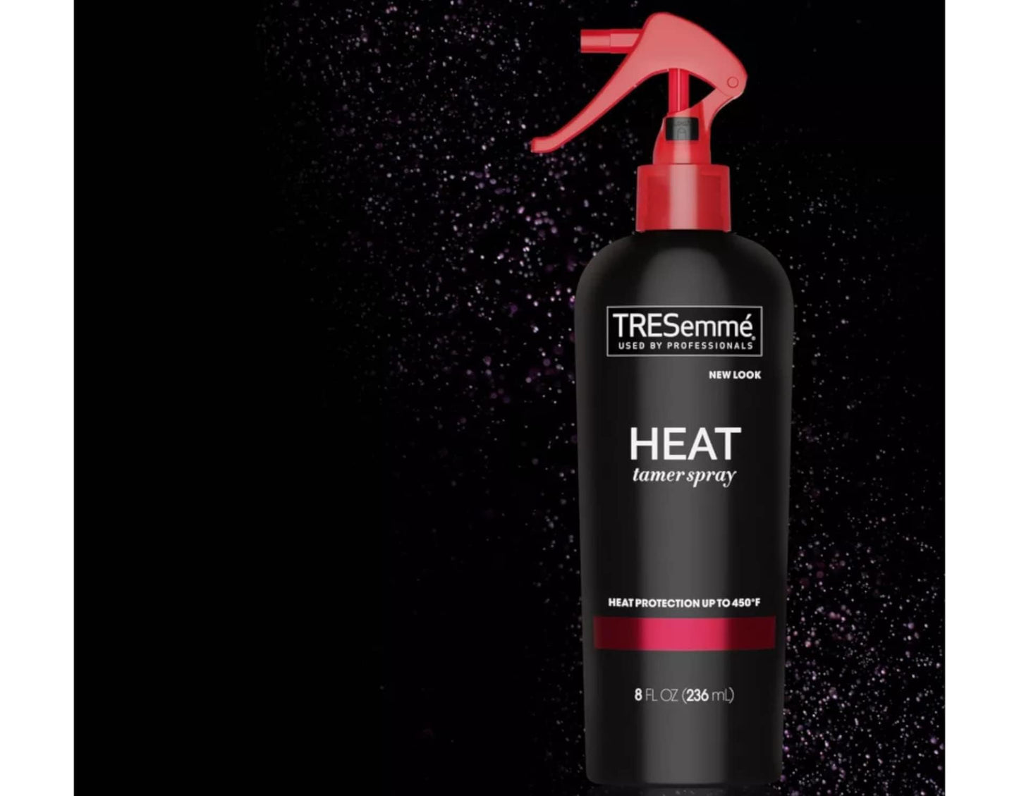 TRESemmé Heat Tamer Spray – Professional Heat Protection Up to 450°F, 8 fl oz