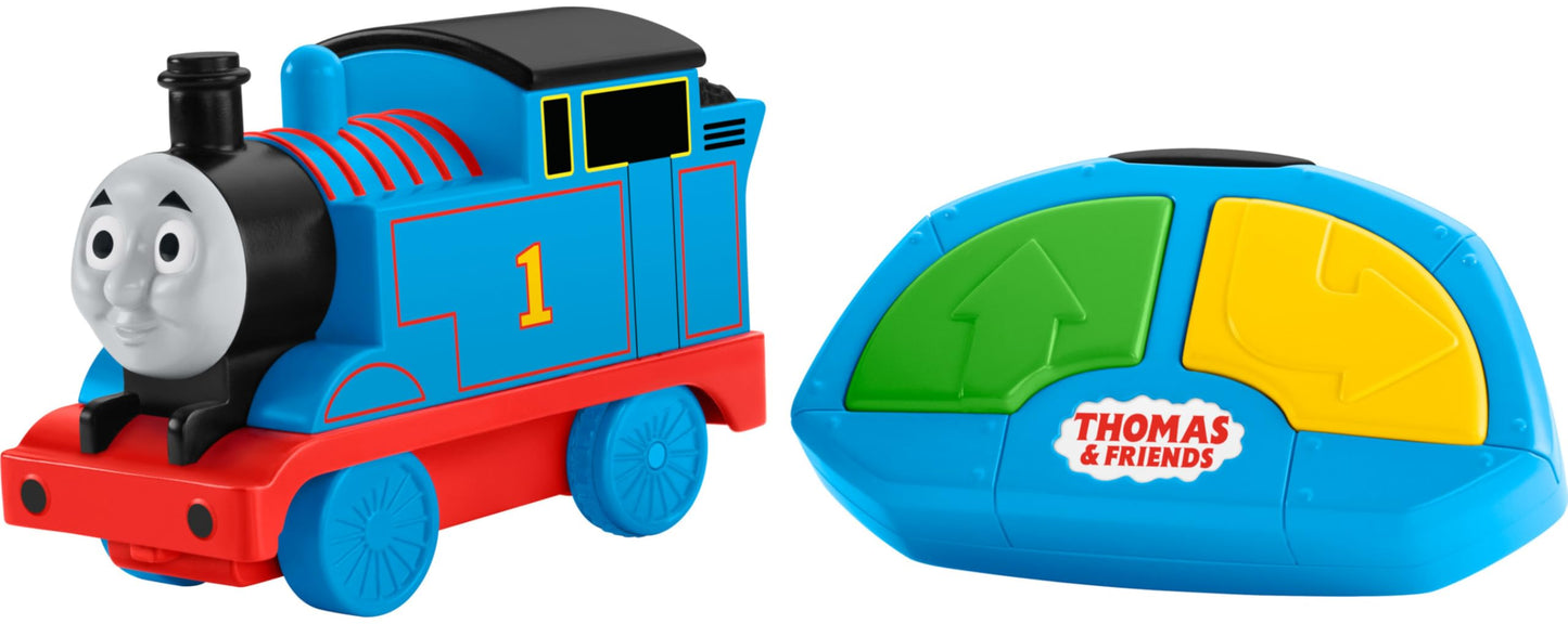 Thomas & Friends My First, R/C, Battery-Powered Remote-Controlled Train Engine with Character Phrases for Toddlers