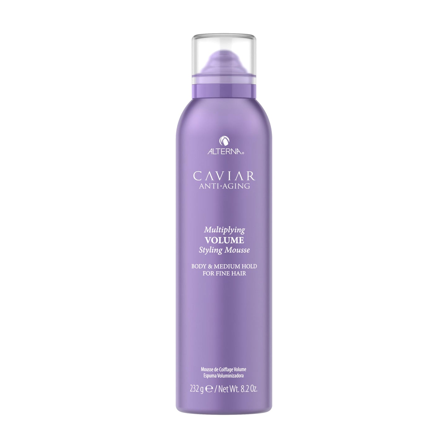 Alterna Haircare CAVIAR Anti-Aging Volume Styling Mousse 8.2 oz | For Fine, Thin Hair | Medium Hold | Adds Instant Volume & Thickness | Sulfate-Free