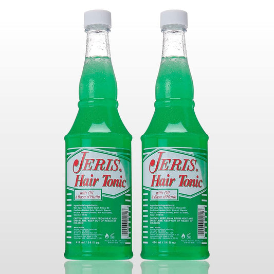 Jeris Hair Tonic with Oil Professional for Men – 2 Pack (14 Fl Oz Each, 28 Fl Oz Total) – Nourishes Scalp & Promotes Healthy, Manageable Hair