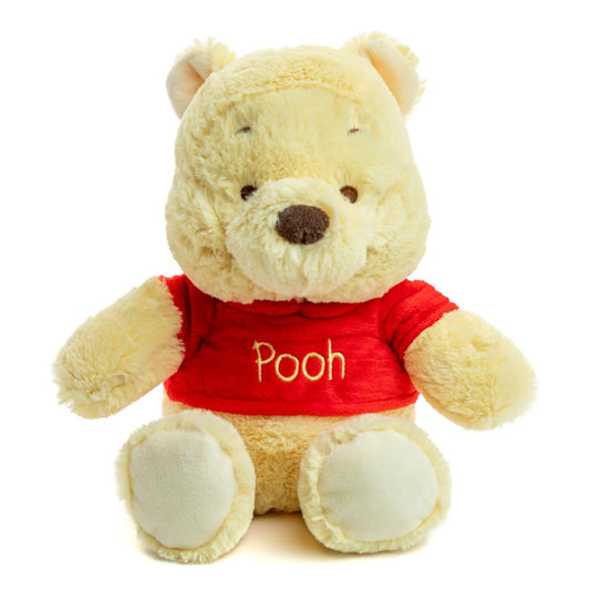 Kids Preferred Disney Baby Winnie the Pooh and Friends Stuffed Animal with Jingle and Crinkle, Pooh 12”