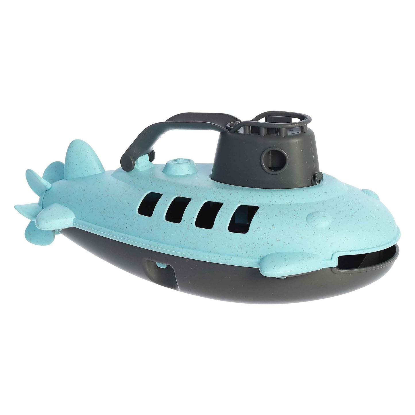 Aurora® Toys Versatile Wheatley™ Submarine Toy - Used to Create Exciting Storylines - for Creative Kids and Parents - Gray & Blue 10 Inches
