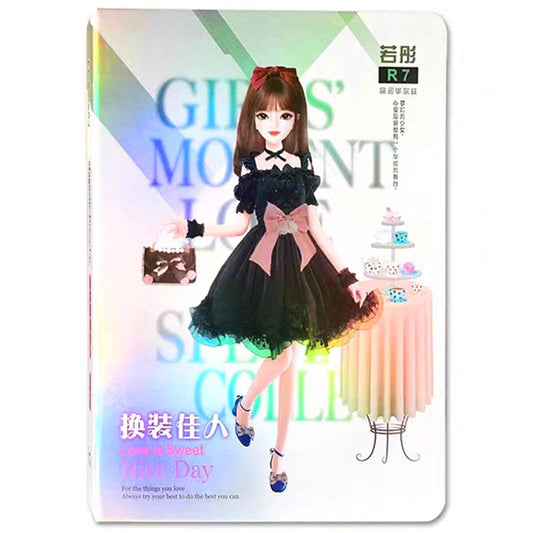 Daniel Axel Magnetic Collecting Book for Girls 3+ – Toddler Toy, Magnetic Fun, Includes Book Only, Paper Doll Not Included