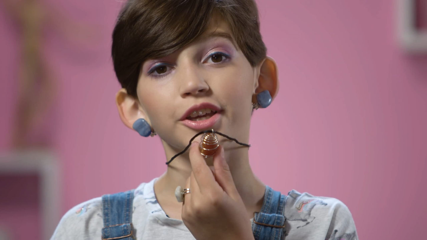 Dan&Darci Professional Rock Tumbler Kit with Digital Timer & 3 Speeds – Turn Rocks into Gems | STEM Science & Geology Toy for Kids