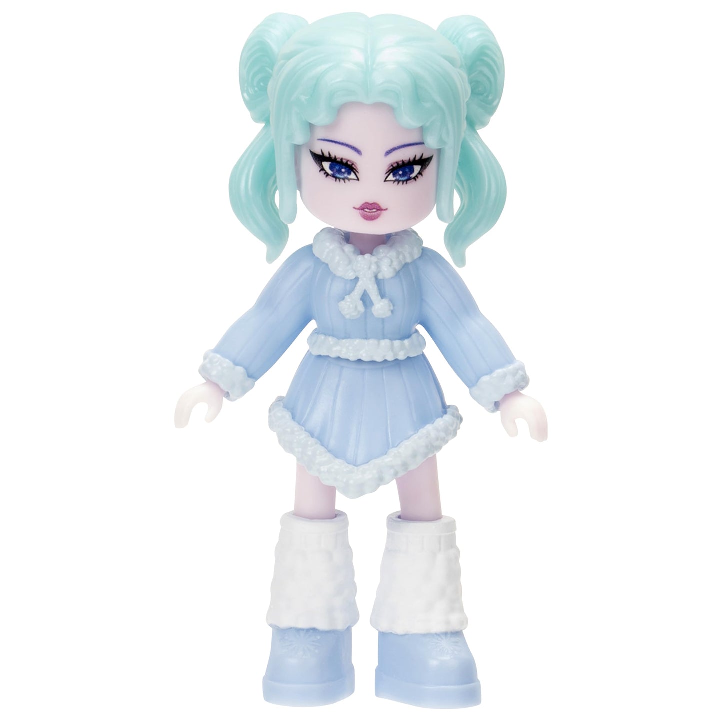 Royale High 3” Ice Fairy Fashion Doll - 1 Figure with 9 Fashion Accessories - Virtual Item Code Included - Series 2 - Ages 5+